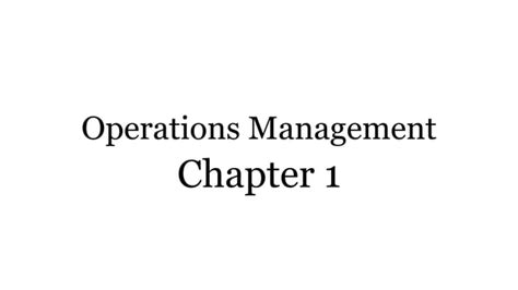 Operations Management Tutorial 的图像结果