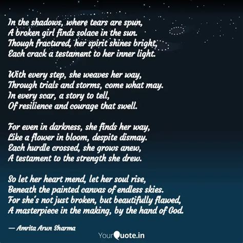 In the shadows, where tea... | Quotes & Writings by Archie sharma ...