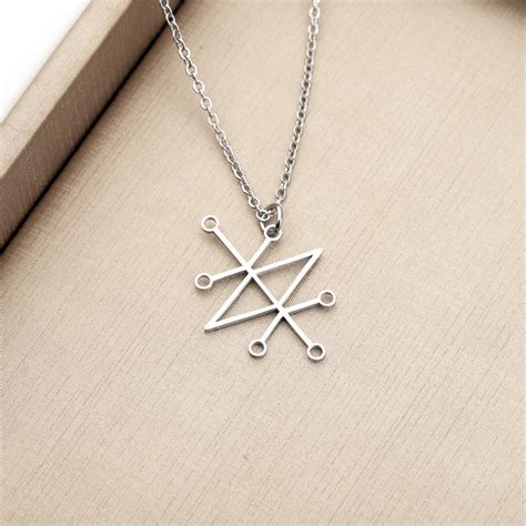CENWA Sceal Sigil of Azazel Necklace - Demon Seal India | Ubuy
