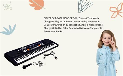 DOMENICO Electronic Digital Piano Keyboard 61 Keys- Multi-Function ...