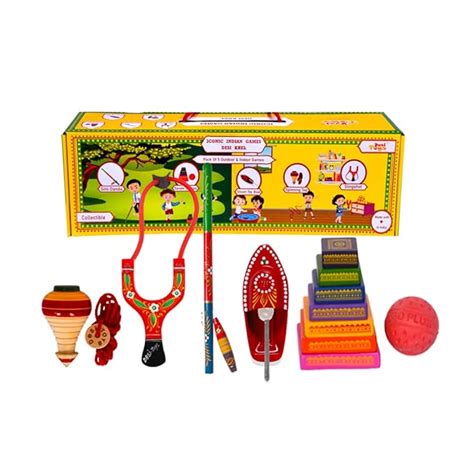 Desi Toy Nostalgia Toys Festival Gift Box Traditional Handcrafted ...