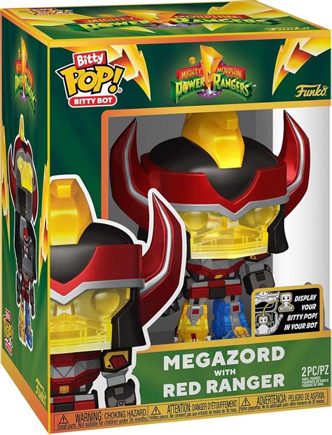 Funko Megazord with Red Rangers Pop! Vinyl Figure Toy : Amazon.com.au ...