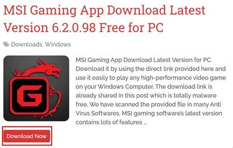 msi gaming app not showing gpuDownload it from msi gaming app not ...