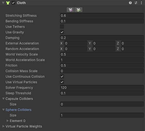 Image result for Unity Cloth Wind
