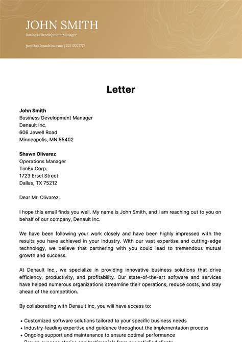 Written Letter Template 的图像结果