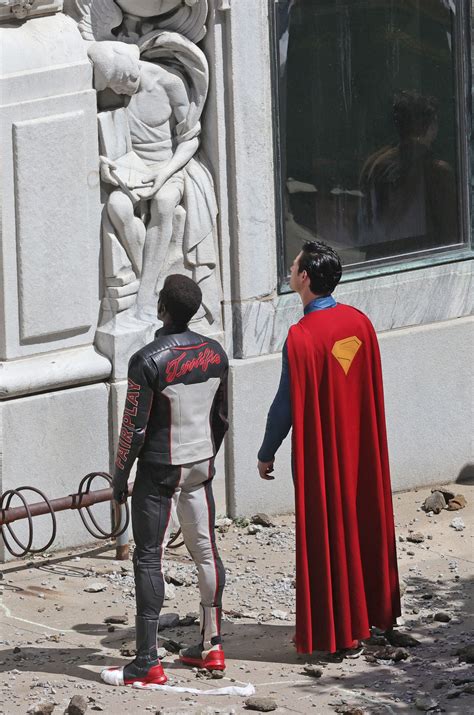 Filming begins on set of Superman in downtown Cleveland, June 24, 2024 ...