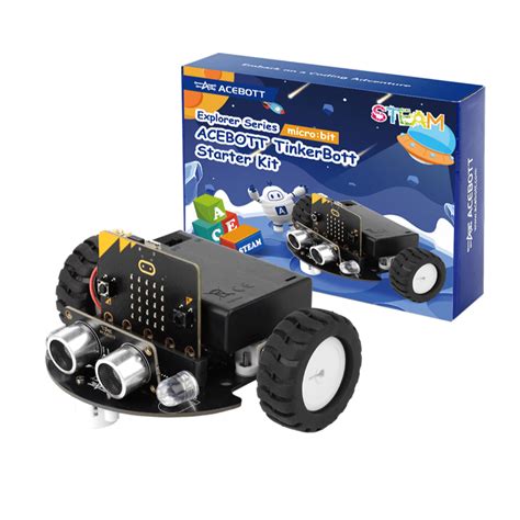 ACEBOTT TinkerBott Smart Car Starter Kit Compatible without BBC micro ...