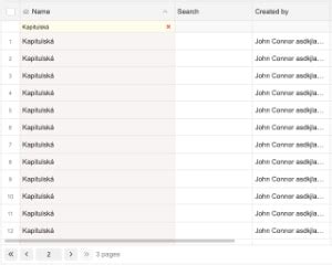 j-ServerGrid Web Component - Componentator