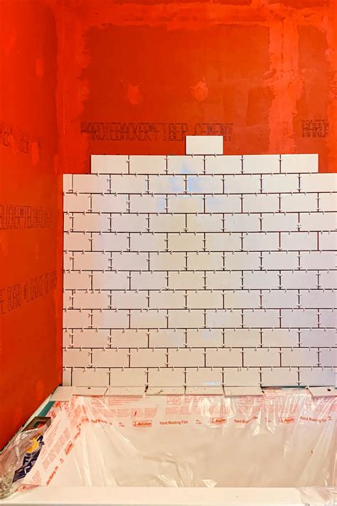 Using RedGard To Waterproof Shower Walls Before Tiling