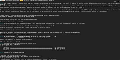 Image result for MySQL InnoDB Cluster Setup Step by Step