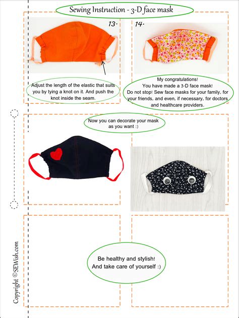 Sew It Online Face Mask Pattern 的图像结果
