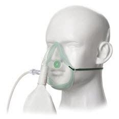 Sentri™ EcoLite™ High Concentration Oxygen Mask with Tubing | Bound Tree