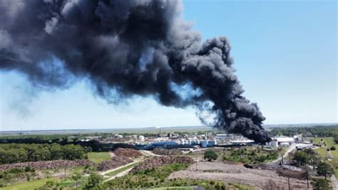 Massive fire at Glynn County Pinova plant now out, officials lift ...