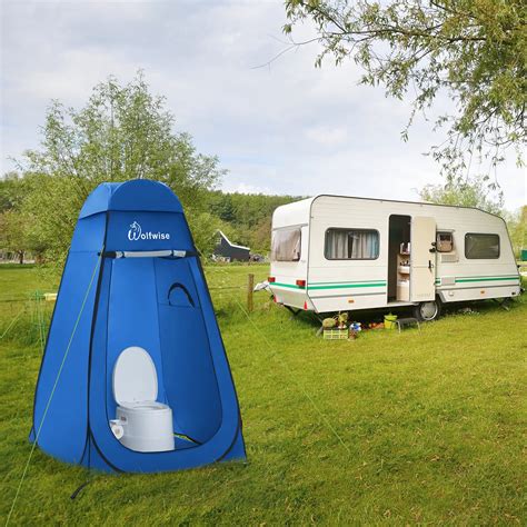 Snapklik.com : Wolfwise Pop Up Shower Tent