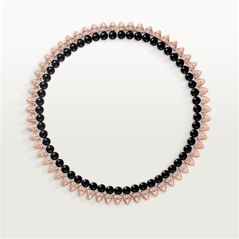 CRB7059000 - C de Cartier necklace - Rose gold, pearl - Cartier