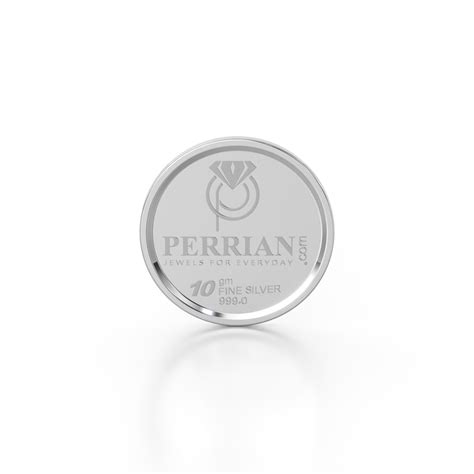 Shop 10gm Silver Coin Online India With Purity Certification