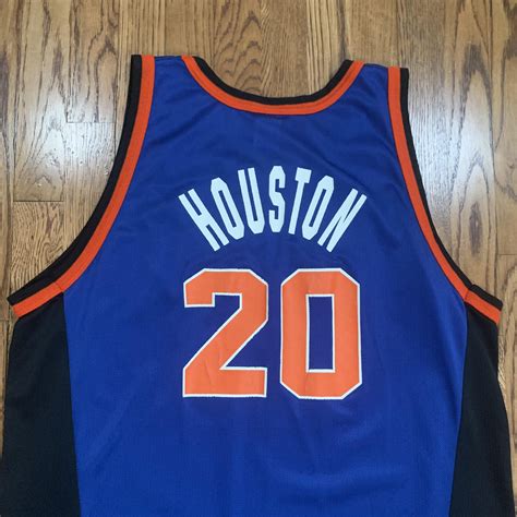 Vintage Champion New York Knicks Allan Houston Jersey (Size 48 XL ...