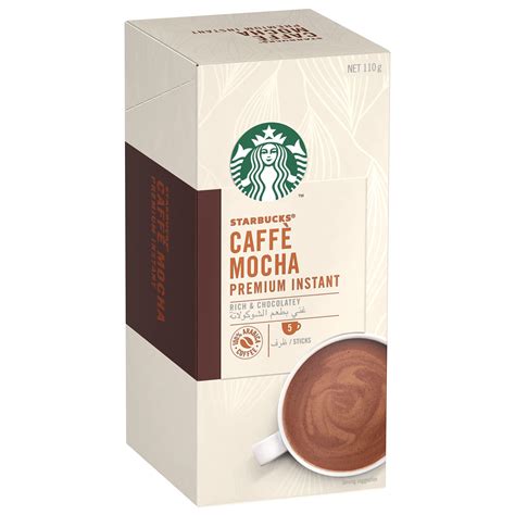 Buy Starbucks Caffè Mocha Premium Instant Coffee Mixes 110g Online at ...