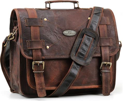 Handmade World Vintage Handmade Leather Messenger Bag For Laptop ...