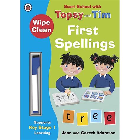Buy Wipe-Clean First Spellings: Start School with Topsy and Tim Online ...
