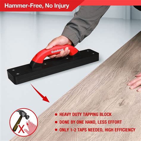 Pull Bar Flooring Tapping Block With Large Handle - 200mm Nylon ...