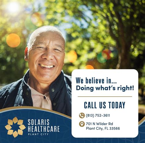 SOLARIS HEALTHCARE PLANT CITY LLC on LinkedIn: #qualitycare # ...