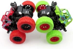 RISING BABY Monster Truck Shockproof Cars Push and Go Toy Truck ...