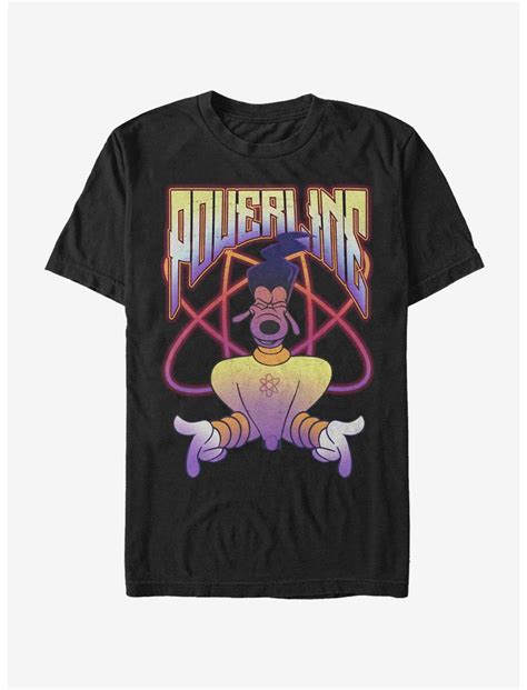 Disney The Goofy Movie Powerline Jam T-Shirt - BLACK | BoxLunch