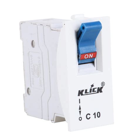 KLICK MCB, SP Tiny Trip Miniature Circuit Breaker, Single Pole Switch ...