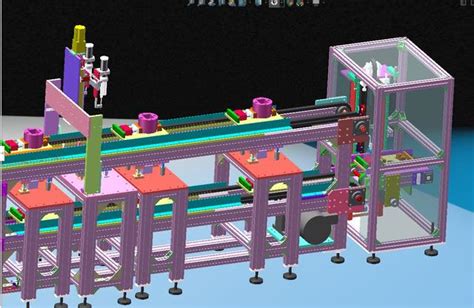 工装流水板组装点胶循环作业非标自动化设备3D模型 Solidworks - 每日头条