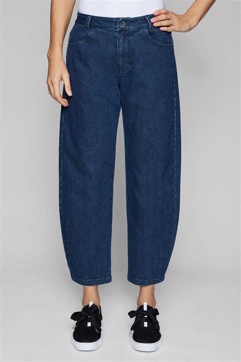 Denim Barrel Leg Pant by Lisa Bayne (Woven Pant) | Artful Home