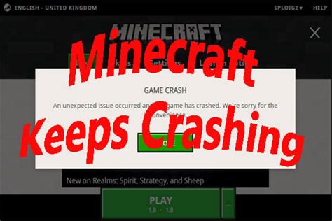 Image result for Why Does Minecraft Java Keep Crashing When I Start the Game