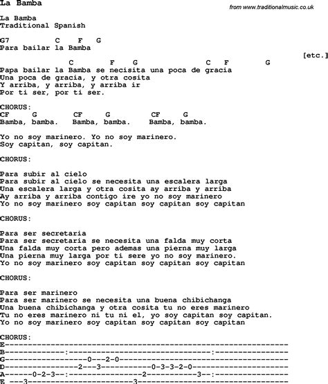 What Does The Word La Bamba Mean at William Deas blog