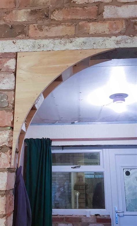 plywood arch plaster kit | Arch doorway, Arched doors, Archways in homes