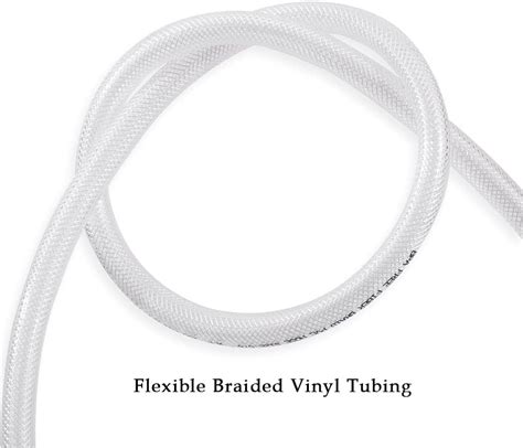 Buy DAVCO Clear Vinyl Tubing and Braided tube, Low Pressure Flexible ...