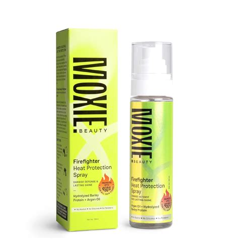 Moxie Beauty Firefighter Heat Protection Spray | Argan & Olive Oil ...