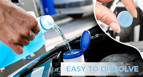 AllExtreme 10 Pcs Car Detergent Tablet Glass Cleaning Kit Windshield ...