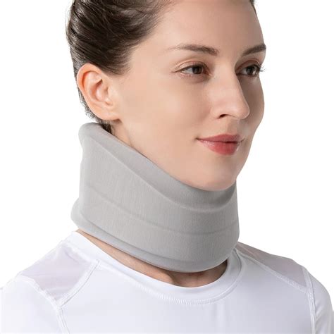 Buy VELPEAU Neck Brace for Neck Pain and Support - Soft Cervical Collar ...
