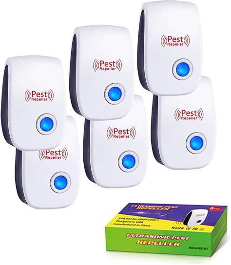 Amazon.com: Ultrasonic Pest Repeller Indoor Plug-in, Electronic Rodent ...