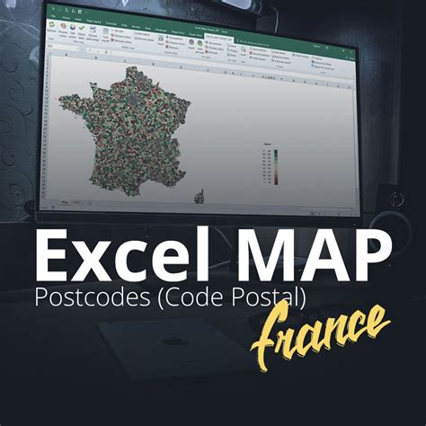 Image result for Excel Map Chart with Postal Code