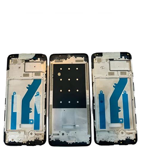 Lcd Frame Middle Chassis for Itel A05S (A663L) Black - Zeespares.in