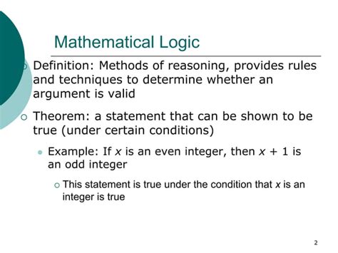 Image result for Examples of Mathematical Logic