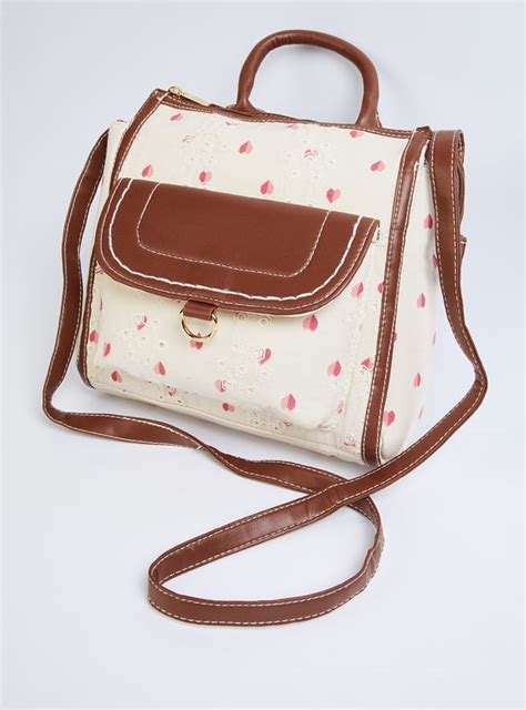 Buy Women Printed Handheld Bag Online at just Rs. 899.0 - 1000015289563 ...