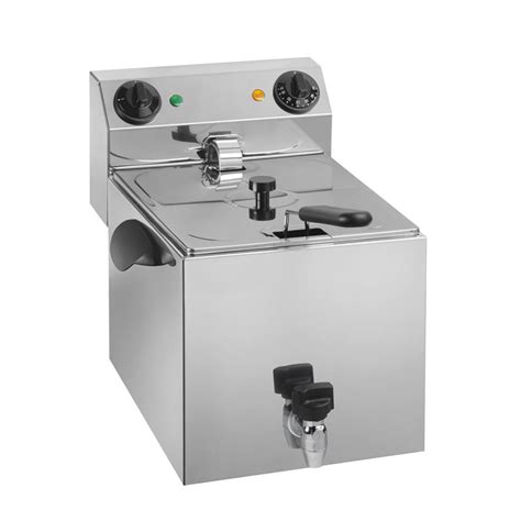 Friggitrice Elettrica Da Banco Professionale 8 Litri 3250W 220V