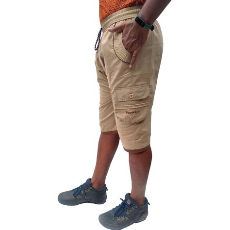 Buy Mens Cotton Three by Fourth, 3/4, Capri, Three Quarter, Sports ...