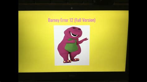 Image result for Barney Error 12 Part 3 3