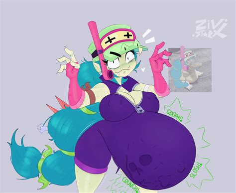 Brawl stars Alli vore edit bones in big belly by qiwificjdje on DeviantArt