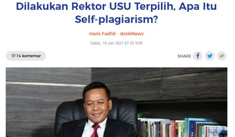 4 Pelajaran dari Plagiarisme USU
