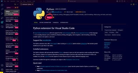Image result for Python Extension vs Code