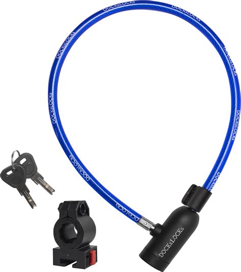 Amazon.com: Master Lock Bike Lock Cables with Key, Blue, Green, and Red ...